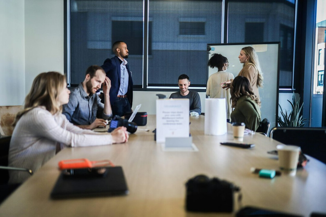 business team discussion